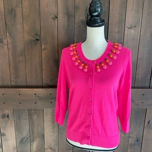 KATE SPADE Beaded Cardigan